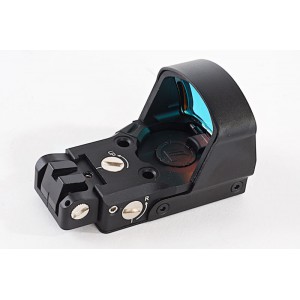 BLACKCAT AIRSOFT PD STYLE RED DOT SIGHT - BLACK